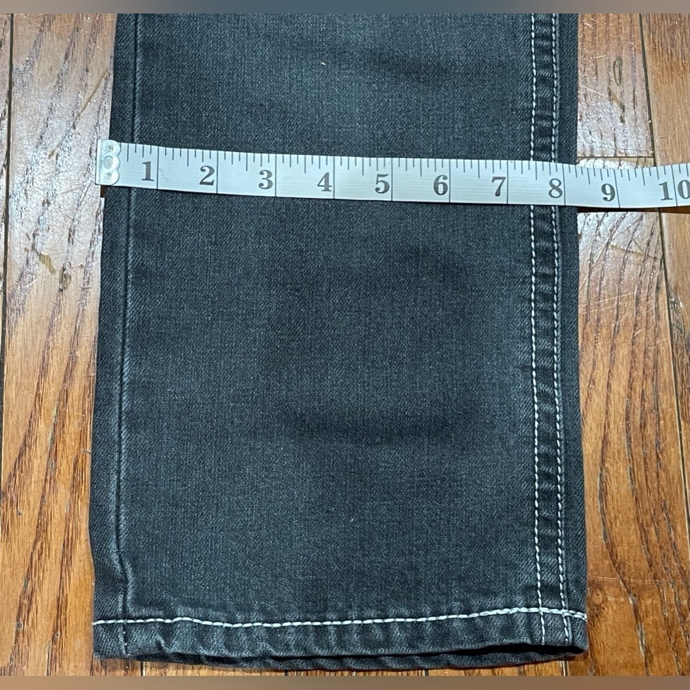 Classic Black Straight Leg Jeans for Women - Picture 6 of 16